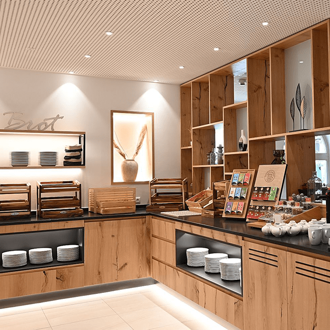 Frühstücksbuffet im Restaurant VITAVESTA
